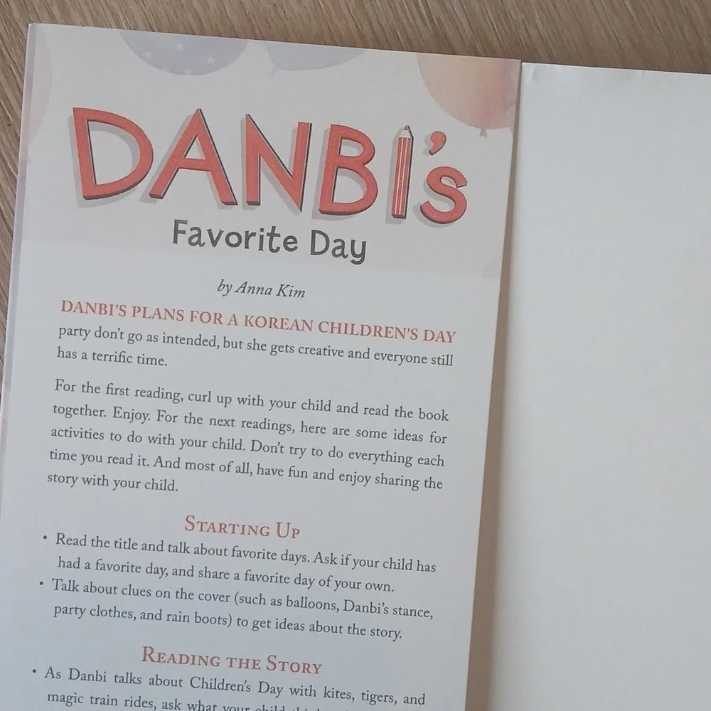 Danbi's Favorite Day Anna Kim- Dolly Parton Children's Soft Cover Viking Books